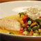 ปลาจอนโดรีซัลซ่ามะม่วง (Grilled John Dory with Mango Salsa)