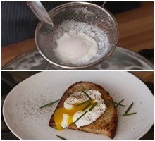 Clip: วิธีลวกไข่แบบ Poach Eggs ด้วยกระชอน